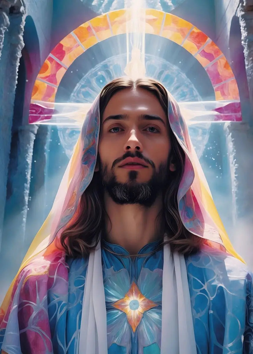Retro Religion Jesus Walking On Water Lost Lamb Classic Posters Prints Canvas Painting Wall Art Picture Living Room Home Decor