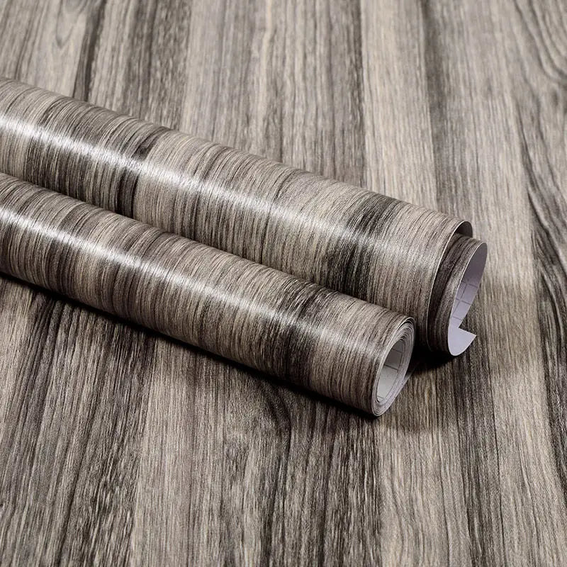 Vinyl Self-adhesive Waterproof Wood Wallpapers Wall Stickers for Wall in Rolls Furniture Renovation Film Bedroom Home Decor PVC