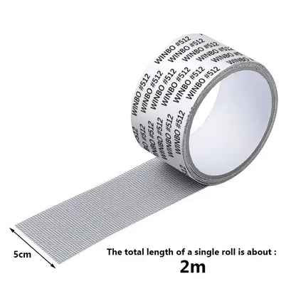 Window Screen Tape Anti-mosquito Screen Repair Subsidy Door Curtain Mosquito Net Hole Patch Repair Self-adhesive Screen Tape