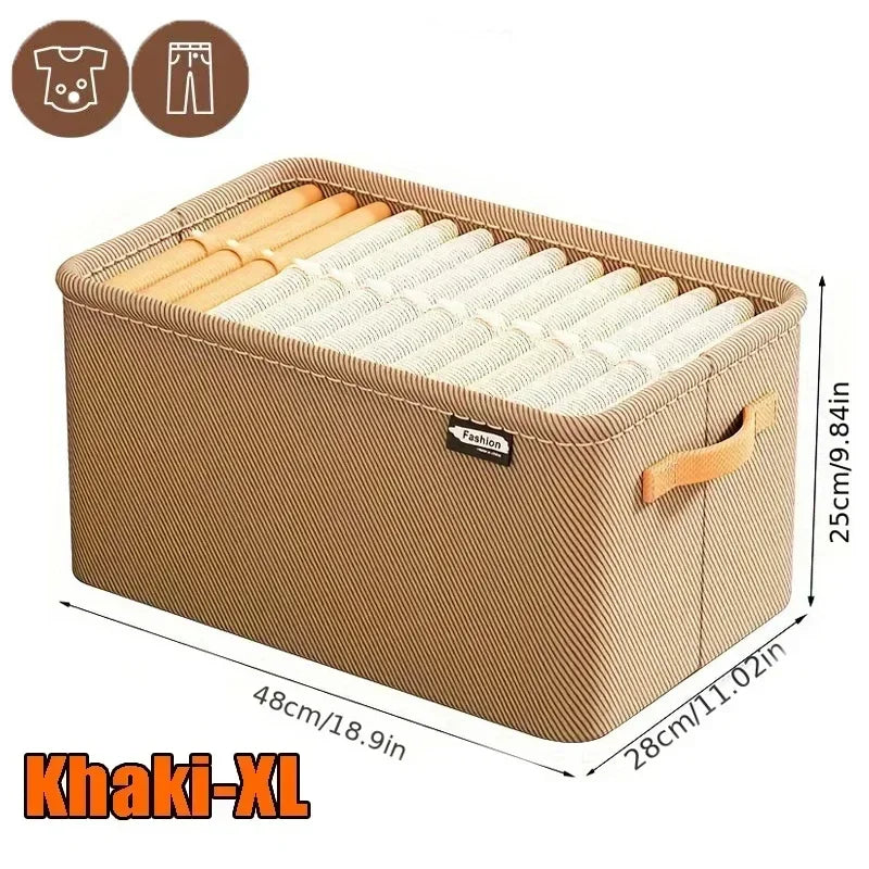 Thicken Clothes Organizer Pants Sweater Storage Cabinets Drawers Organizer Jeans Storage Box Wardrobe Clothes Storage Organizers