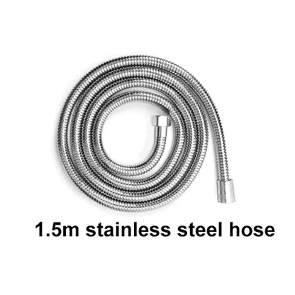 1PC ABS Filtered Shower Head Anti Limestone High-Pressure Water Saving Handheld Clear Showerheads with Filter Beads for Bathroom