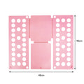 Plastic Folding Clothes Board Easy and Fast Kids Laundry Folder Folding Shirt Board Home Storage Tools for Quick Folding Clothes
