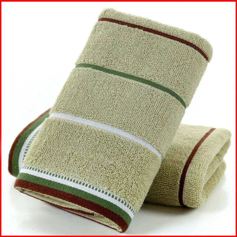 1 Pc Thickened Absorbent Bath Towel Soft Face Towel for Home