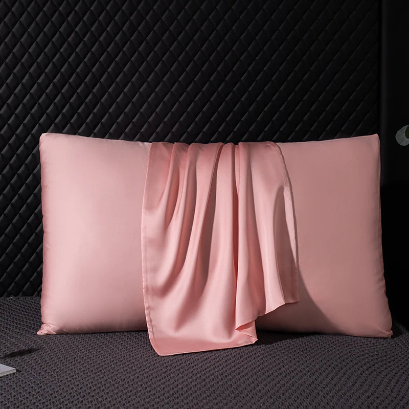 Real Mulberry Silk PillowCase 100% Silk Pillow Case Protect Skin Pillowcase  Bedding Pillow Cases Cover Free Shipping