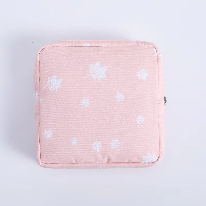 Portable Organizer Pouch for Sanitary Napkin Discreet Storage Monthly Essentials Travel Bag