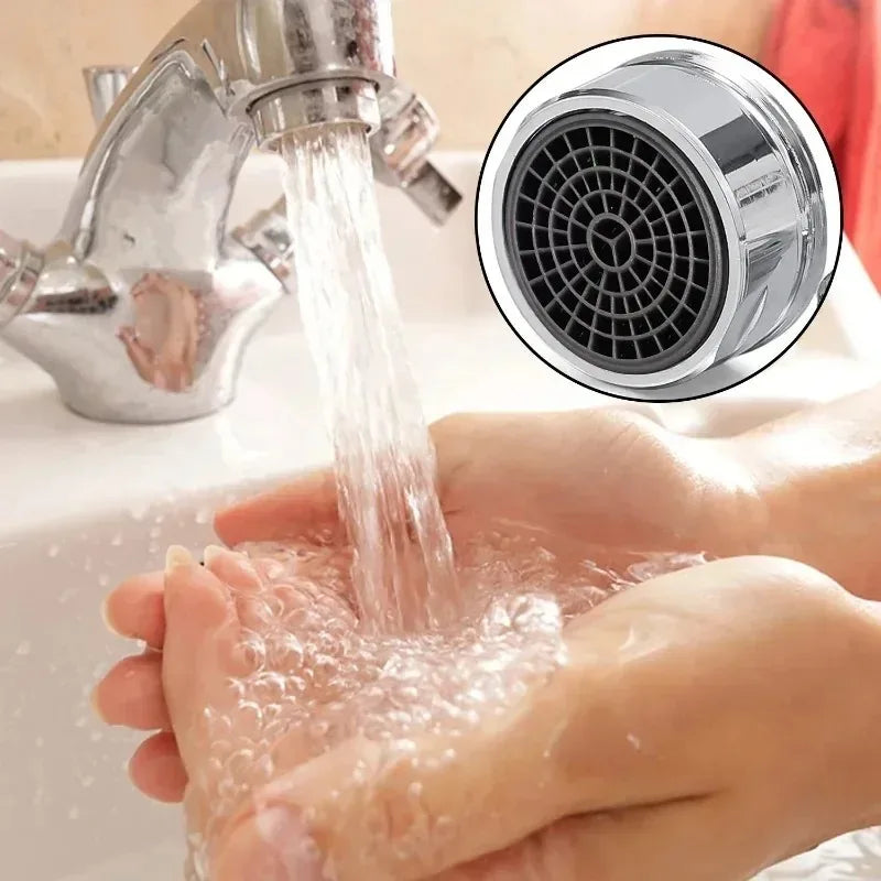 3PCS Brass Water Saving Faucet Tap Aerator M24 Thread Bathroom Faucet Bubbler Stainless Steel Replaceable Filter Mixed Nozzle