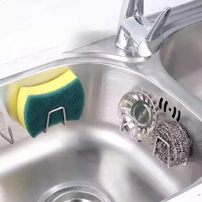 Household Kitchen Sink, Sponge Rack, Vegetable Board Storage Rack, Bathroom Cabinet, Basin Rack, Wall Without Punching Hooks