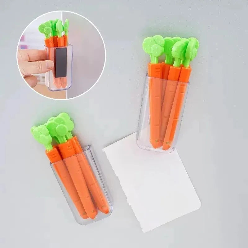 5pcs Carrot Sealing Clip Creative Kitchen Food Freshness Sealing Clip Snack Sealing Storage Moisture Resistant
