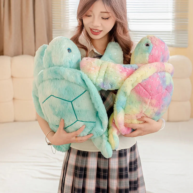 35cm Kawaii Tortoise Plush Toy Stuffed Soft Animal Sea Turtle Pillow Cushion Home Decor Kids Girls Birthday Gift
