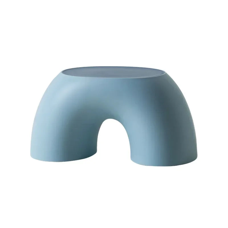 Stool Plastic Rainbow Shape Footstool Safety Kids Step Stool Seat For Living Room Indoor Furniture Children'S Stool Toy