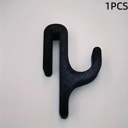 New Modern Plastic Shower Hook Suitable for 8mm Glass Doors Bathroom Organizer, Towels and Clothes Holder Bathroom Accessories