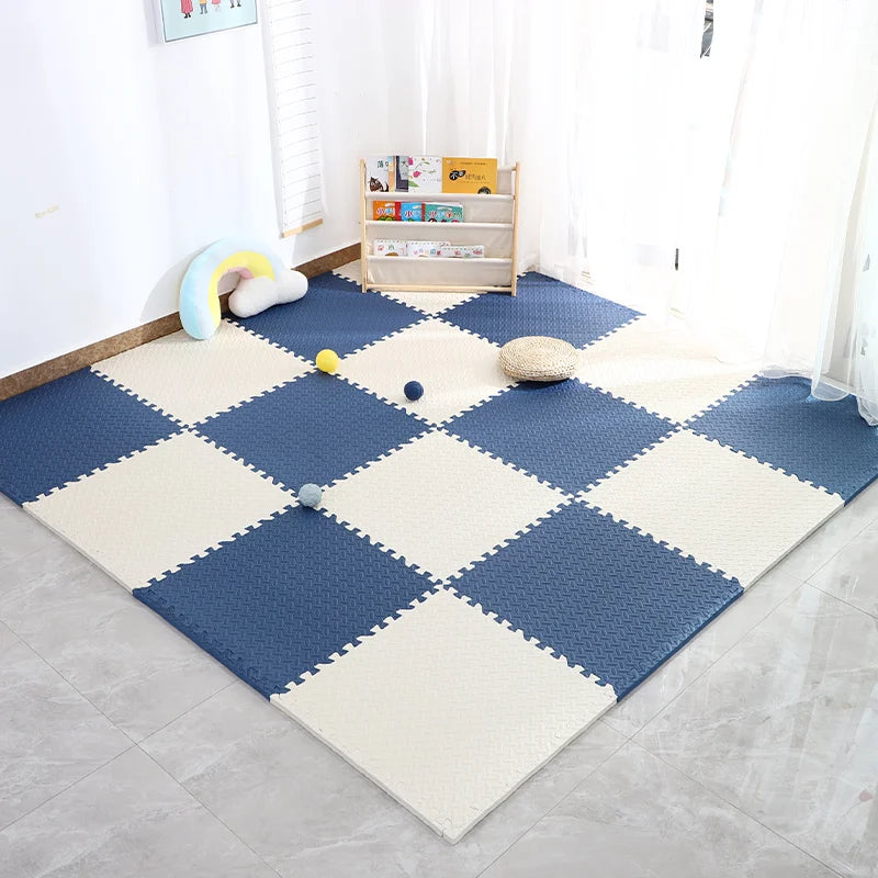 16PCS 30x30cm EVA Puzzle Mat – Thick Baby Play Mat for Kids, Non-Slip & Waterproof Crawling Floor Tiles, Interlocking Foam Rug