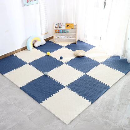 16PCS 30x30cm EVA Puzzle Mat – Thick Baby Play Mat for Kids, Non-Slip & Waterproof Crawling Floor Tiles, Interlocking Foam Rug