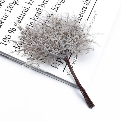 Artificial Plants Cheap Festival Leaves Vases for Home Decor Wedding Bridal Accessories Clearance Diy Gifts Candy Box Plastic
