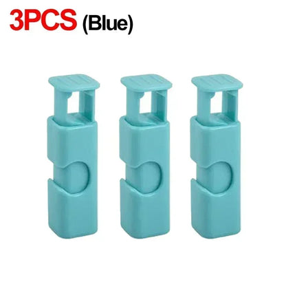 12/1Pcs Food Sealing Clips Bread Storage Bag Clips For Snack Wrap Bags Spring Clamp Reusable Kitchen Organization Sealing Clamp
