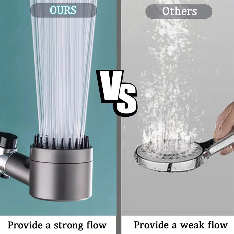 Three Speed Adjustment Bathroom Supplies Head Massage Portable Shower Filter Showers for Bathroom Accessories Showerhead Items