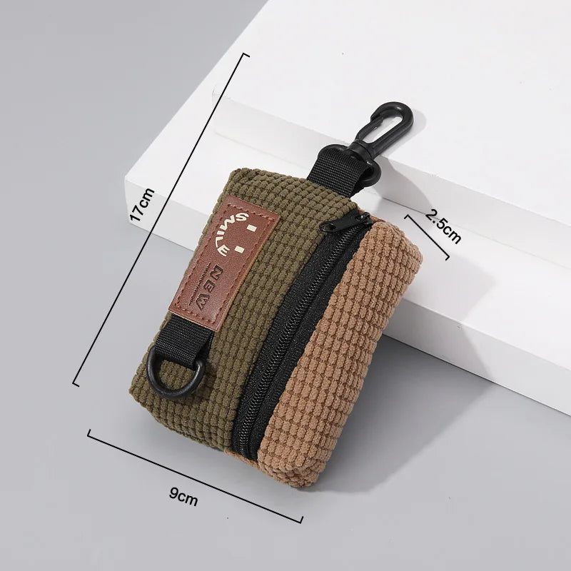 1pc Cycling Backpack, Headphone Bag, Portable Storage, Sports Bag, Universal Bag, Pendant, Trendy Tag, Neck Hanging Bag