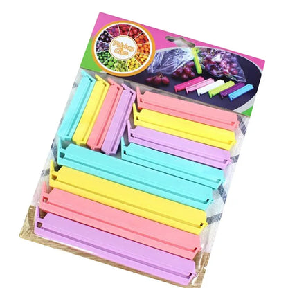 Portable New Kitchen Storage Food Snack Seal Sealing Bag Clips Sealer Clamp Plastic Tool Kitchen Accessories