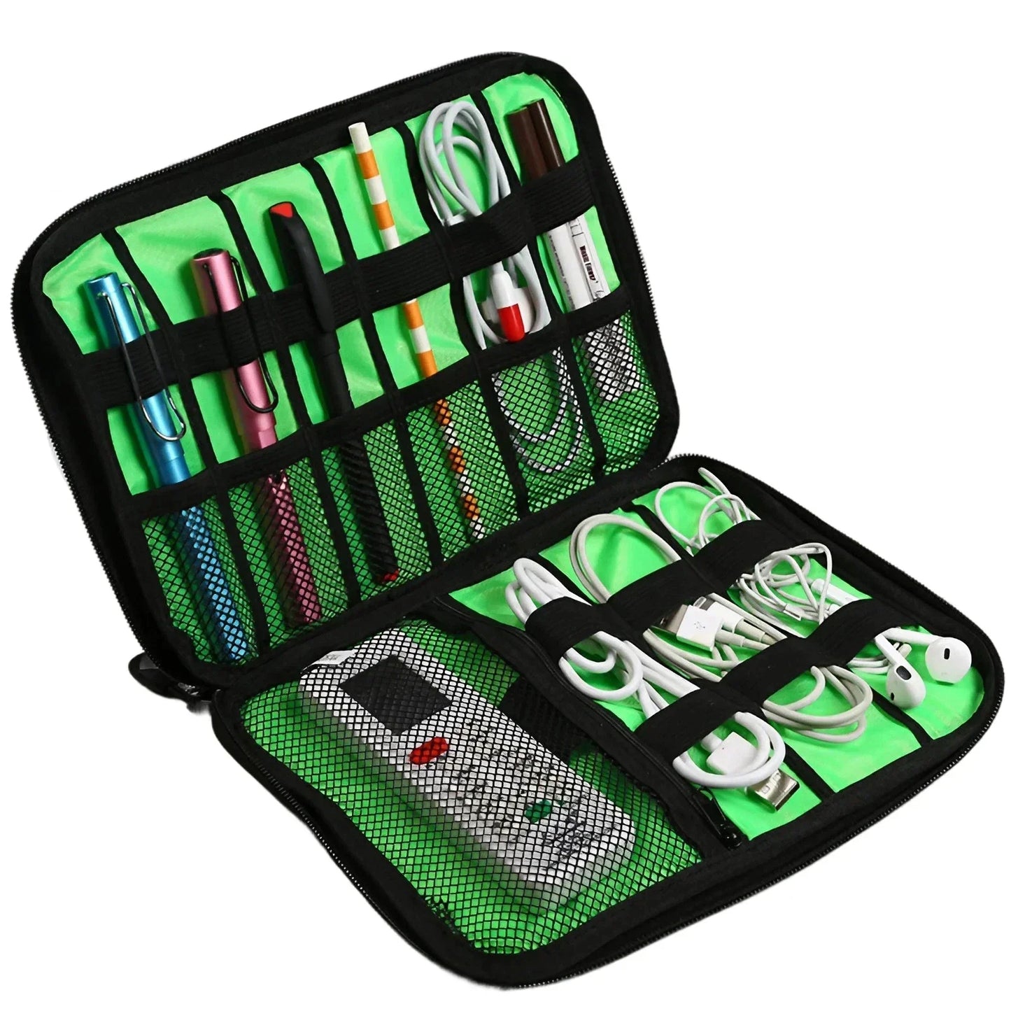 USB Charger Storage Bag Gadget Cable Organizer Storage Bag Waterproof Data Line Travel Suitcase Portable Electronic Organizer