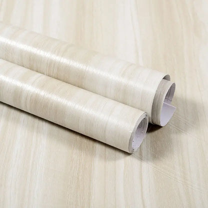 Vinyl Self-adhesive Waterproof Wood Wallpapers Wall Stickers for Wall in Rolls Furniture Renovation Film Bedroom Home Decor PVC