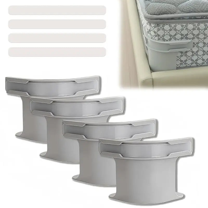 4Pcs Heavy Duty Bedsheet Corner Tightener Clips High-quality Materials Durable and Reliable Bed Sheet Grippers for Protectors