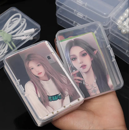 3/5/10Pcs Plastic Boxes Playing Cards Container Storage Case Packing Poker Game Card Box Board Games Card Organizer