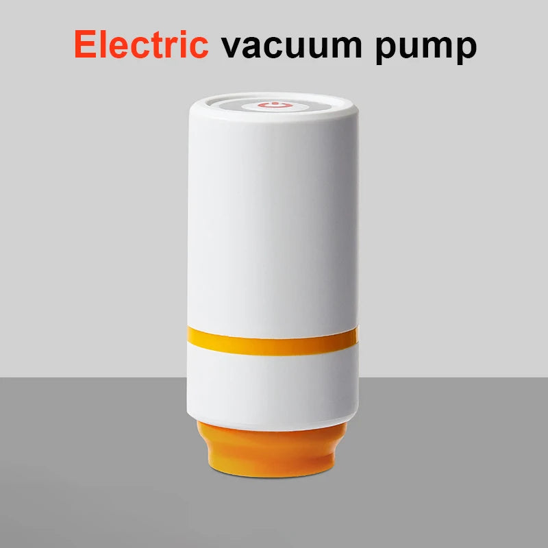Vacuum Sealed Tank Coffee Beans Vacuum Jar Kitchen Cereals Storage Box Airtight Container Moisture-Proof Sealed Canister for Tea