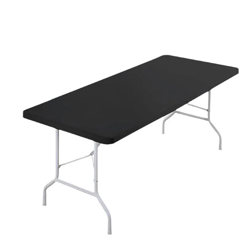 1pc Washable Rectangular Tablecloth for Outdoor Parties and Camping- Foldable, Elastic and Fitted - 4ft/6ft Size Fabric for Home