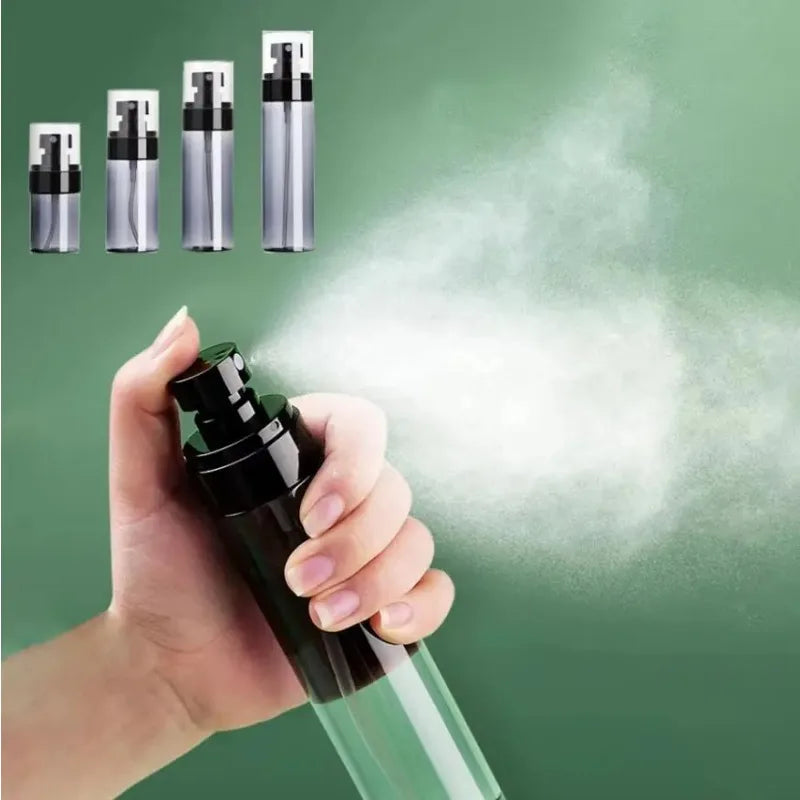 Travel Size Ultrafine Mist Spray Bottle Portable Refillable Trigger Sprayer for Skincare Alcohol Cleaning Face