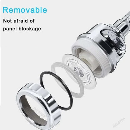 2/3 Modes Sink Faucet 360 Degree Rotation Filter Extension Tube Shower Water Saving Tap Universal Kitchen Gadgets  Accessories