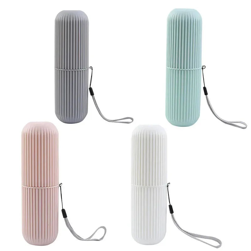 1/4Pcs table Toothbrush Protect Holder Cup Case Travel Camping Storage Box Organizer Travel Toiletries Storage Cup New Creat