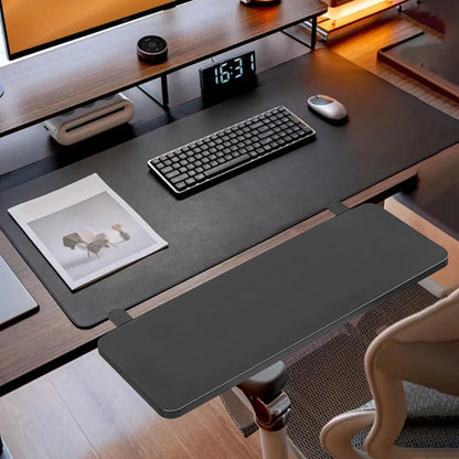 Desk Extender Board for Computer Table Clamp on Sturdy Support Desktop Extension Board 50x20cm Wrist Support widening Board