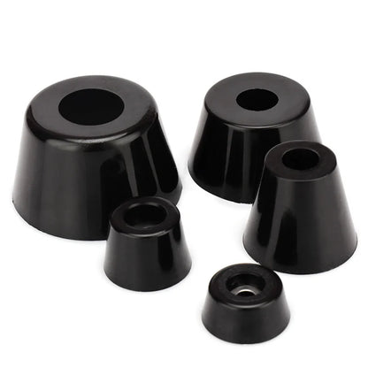 8pcs Rubber Shock Absorbing Feet, Anti-Vibration Pads for Furniture,Speaker,Washing Machine,Non-Slip Floor Protector with Gasket