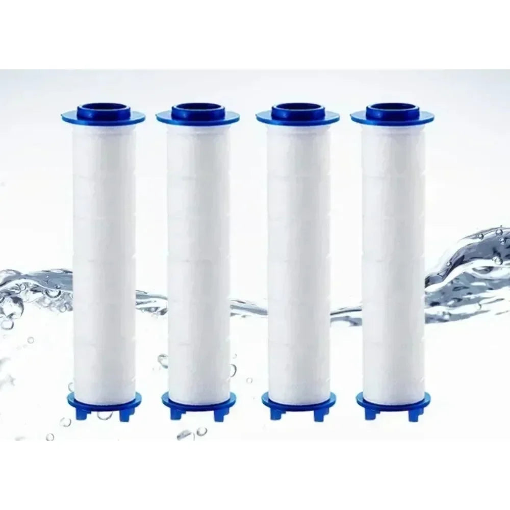 5Pcs Set Shower Head Replacement PP Cotton Filter Water Purification Bathroom Accessories for Universal Shower Water Cleaning
