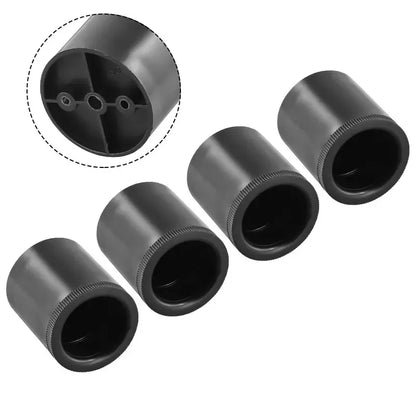 4Pcs Heavy Duty Sofa Cabinet Feet Leg Lift Furniture Extra Raiser Stand ABS Round Adjustable Furniture Accessories