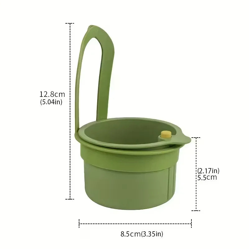 Creative Sink Hanging Strainer Basket Openable Bottom Cover Detachable Kitchen Garbage Filter Multifunctional Quickly Drain