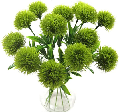 5/10pcs Artificial Plants Dandelion Bouquet Vases For Home Decor Wedding Decorative Fake Flowers Needlework Ornamental Flowerpot