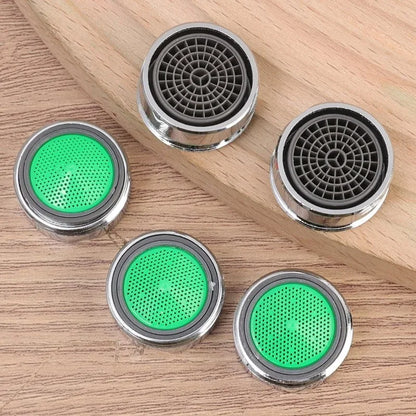 3pcs Brass Water Saving Faucet Tap Aerator Replaceable Filter Mixed Nozzle 24mm Thread Bathroom Faucet Bubbler Bathroom Parts