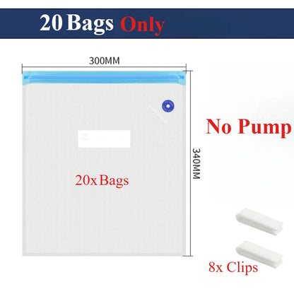 USB Rechargeable Electric Air Pump For 3D Printer Filament Vacuum Bag One-key Quick Pumping Storage Bag Automatic Compressed
