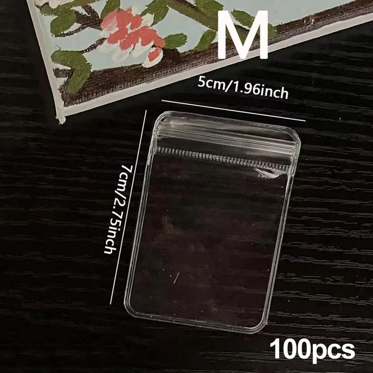 Clear Earring Bags Waterproof Bags Thickened Reusable Storage Pouch for Jewelry Rings Necklace Bracelet