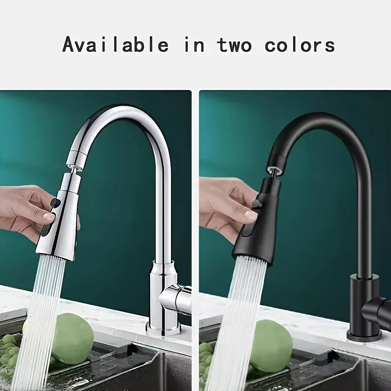 3 In1 Kitchen Replaceable Faucet Sprayer Nozzle ABS Durable Water Tap Water Basin Sink Shower Spray Head Multifunctional Hydrant