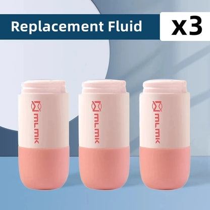 Thermal Paper Correction Fluid with Unboxing Knife Portable Durable Thermal Paper Data Identity Protection Fluid Eraser