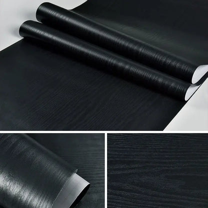 Vinyl Self-adhesive Waterproof Wood Wallpapers Wall Stickers for Wall in Rolls Furniture Renovation Film Bedroom Home Decor PVC