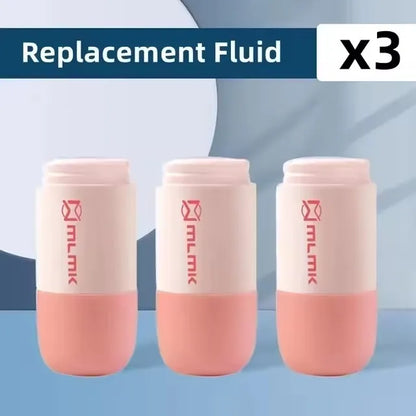 Thermal Paper Correction Fluid with Unboxing Knife Portable Durable Thermal Paper Data Identity Protection Fluid Eraser