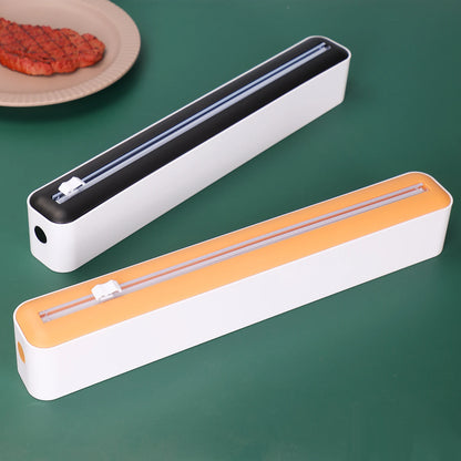 Multi-functional kitchen sealing tool, plastic packaging cutter suitable for cling film, aluminum foil, baking paper, wax paper