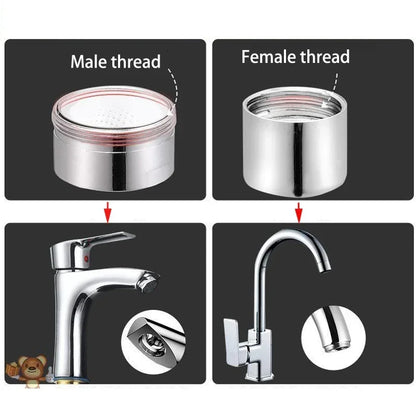 1Pcs Lots M22 to M20 M18 M28 Thread Stainless Steel Connectors Faucet Joints Kitchen Water Tap Adapter Water Purifier Accessory