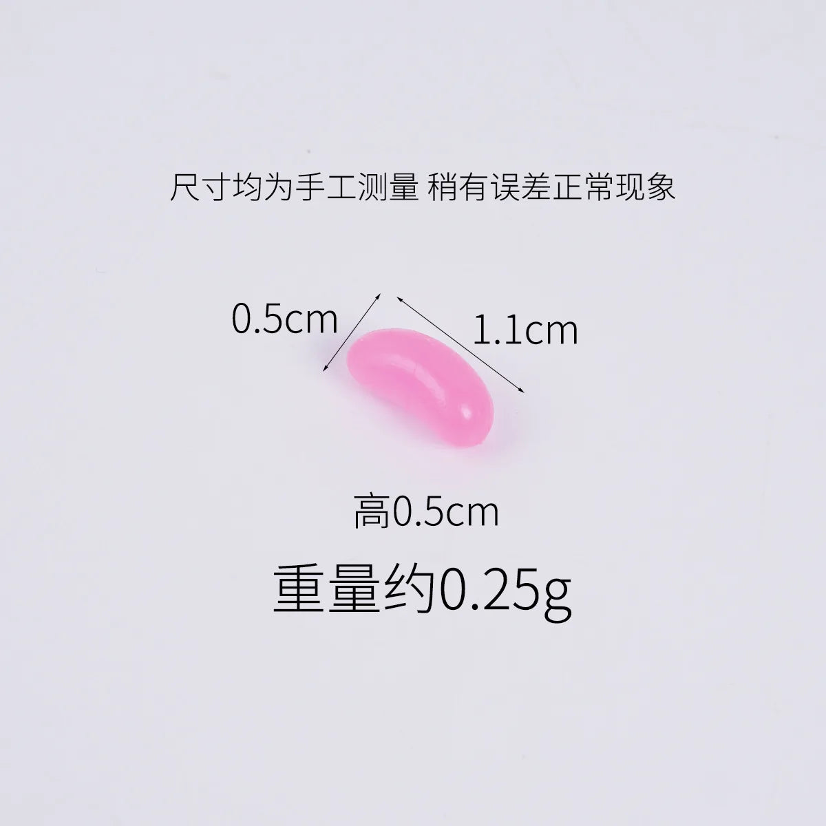 20pcs Mini Candy Fondant Fruit Candy Pop Artificial Candy Beans Miniature Food Play Handmade Simulation Home Decor Decorations