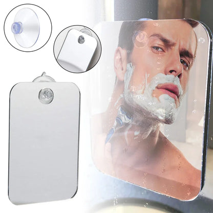 Acrylic Makeup Mirror Bath Shaving Pocket Travel Makeup Mirror Women Hand Mirror Bathroom Face Shave Shower Accessories