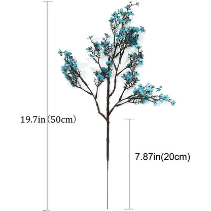 1/4pcs Artificial Flowers Cherry Blossoms Gypsophila Fake Plants DIY Wedding Bouquet Vases for Home Decor Faux Festival Branch