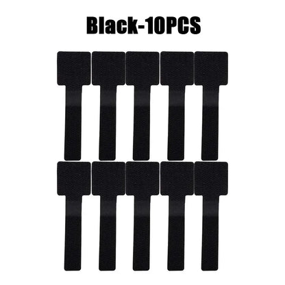 New Reusable Cable Ties Velcro Ties Self-Adhesive Power Cord Cable Holder Adjustable Cord Storage Desktop Organiser Manager